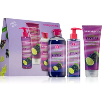 Dermacol Aroma Moment Grape & Lime set cadou pentru baie - imagine 2